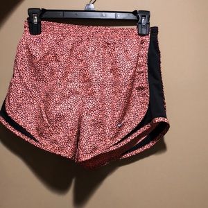 Bright Pink Patterned Nike Dri-Fit Shorts